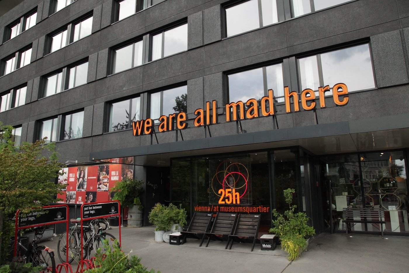 25hours Hotel Vienna at MuseumsQuartier