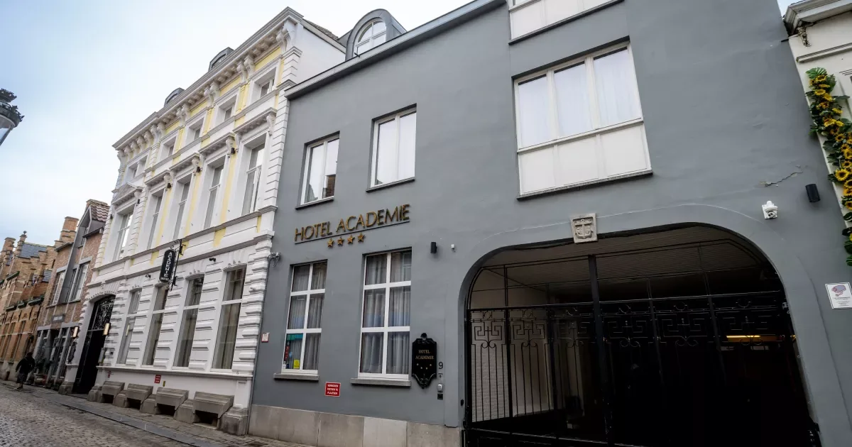 Exterior of Dukes’ Academie in Bruges