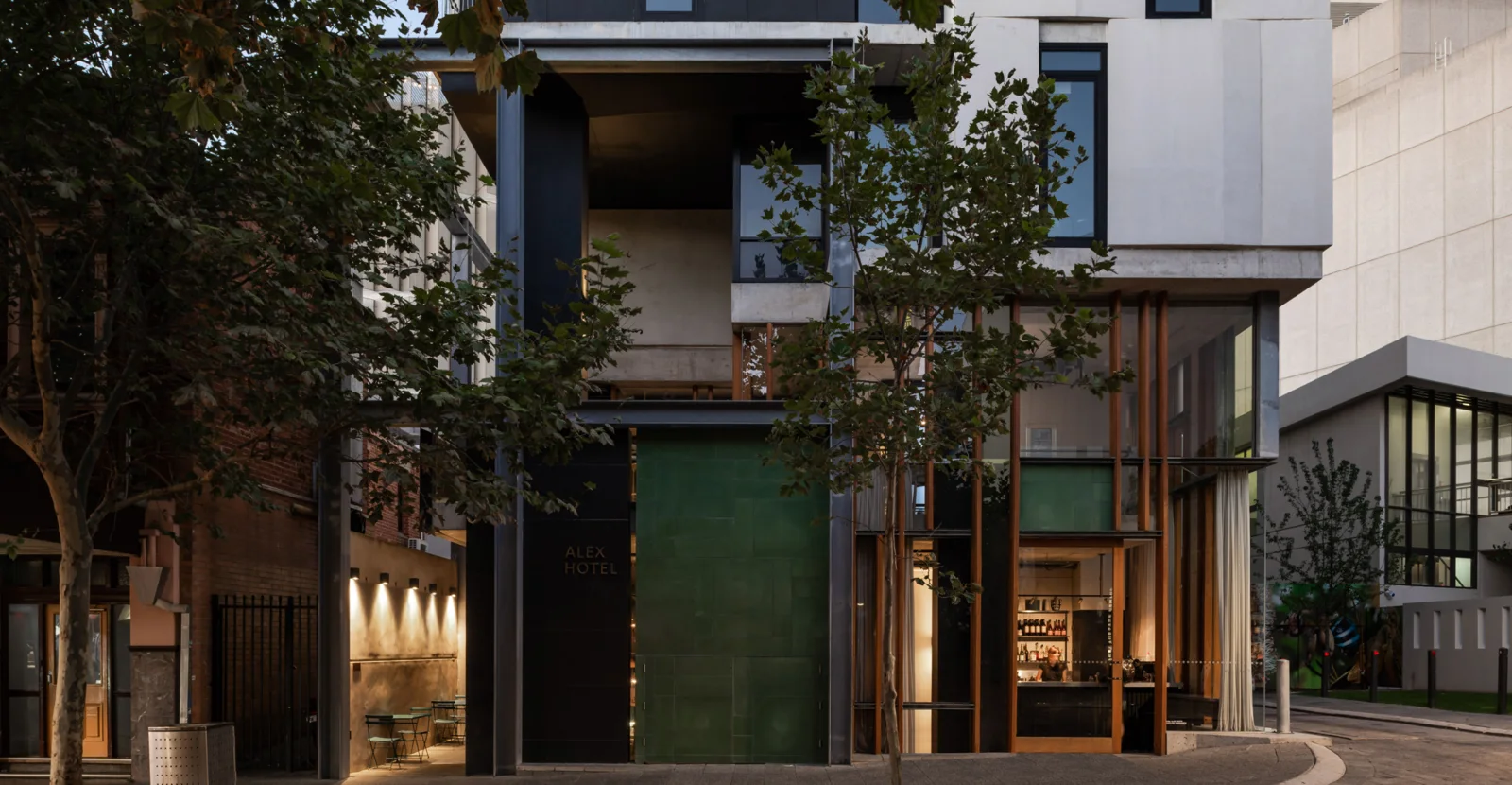 Exterior of Alex Hotel