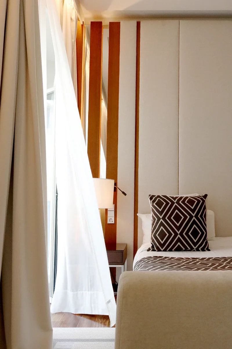 Guest room at Hospes Amérigo in Alicante