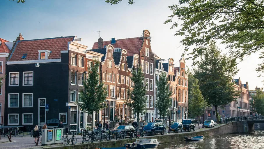 Kerkstraat corner near Amistad Hotel Amsterdam