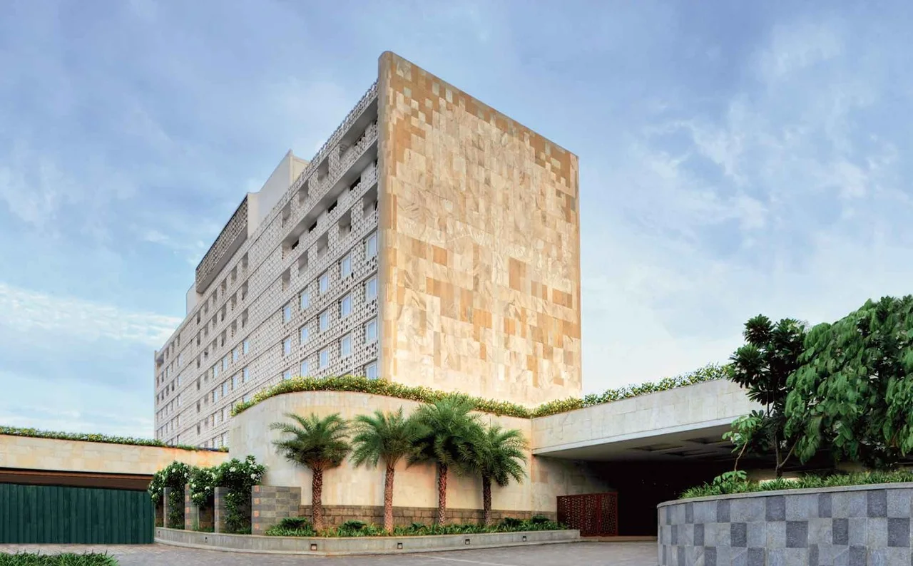 Hotel setting at Taj Coromandel, Chennai