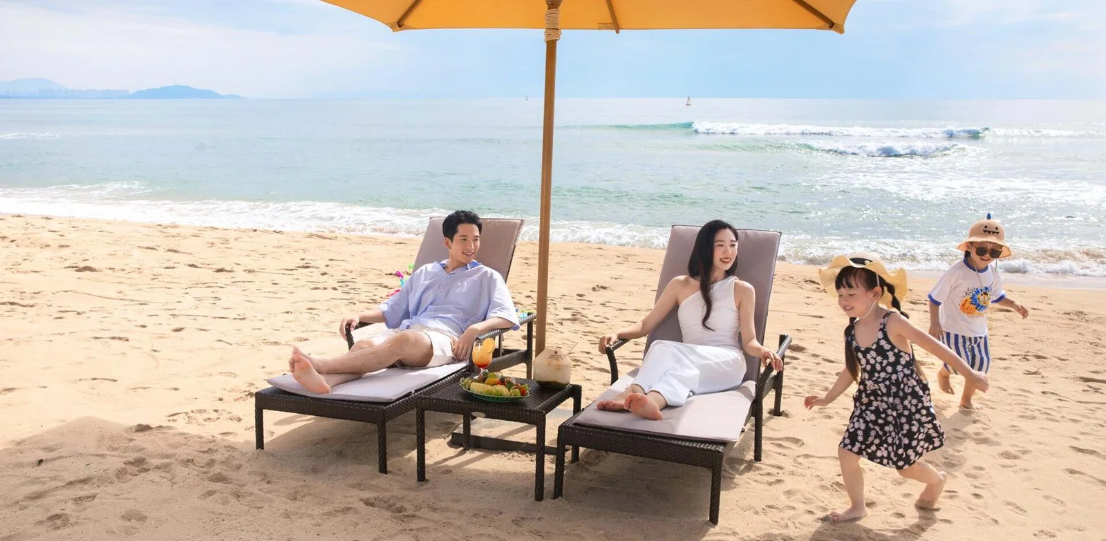 Hotel setting at Shangri-La Sanya