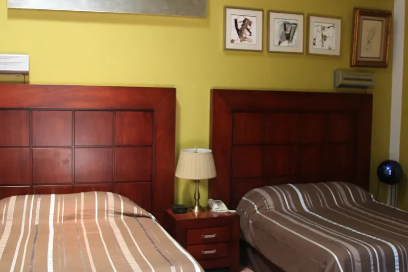 Guest room at La Casa del Atrio
