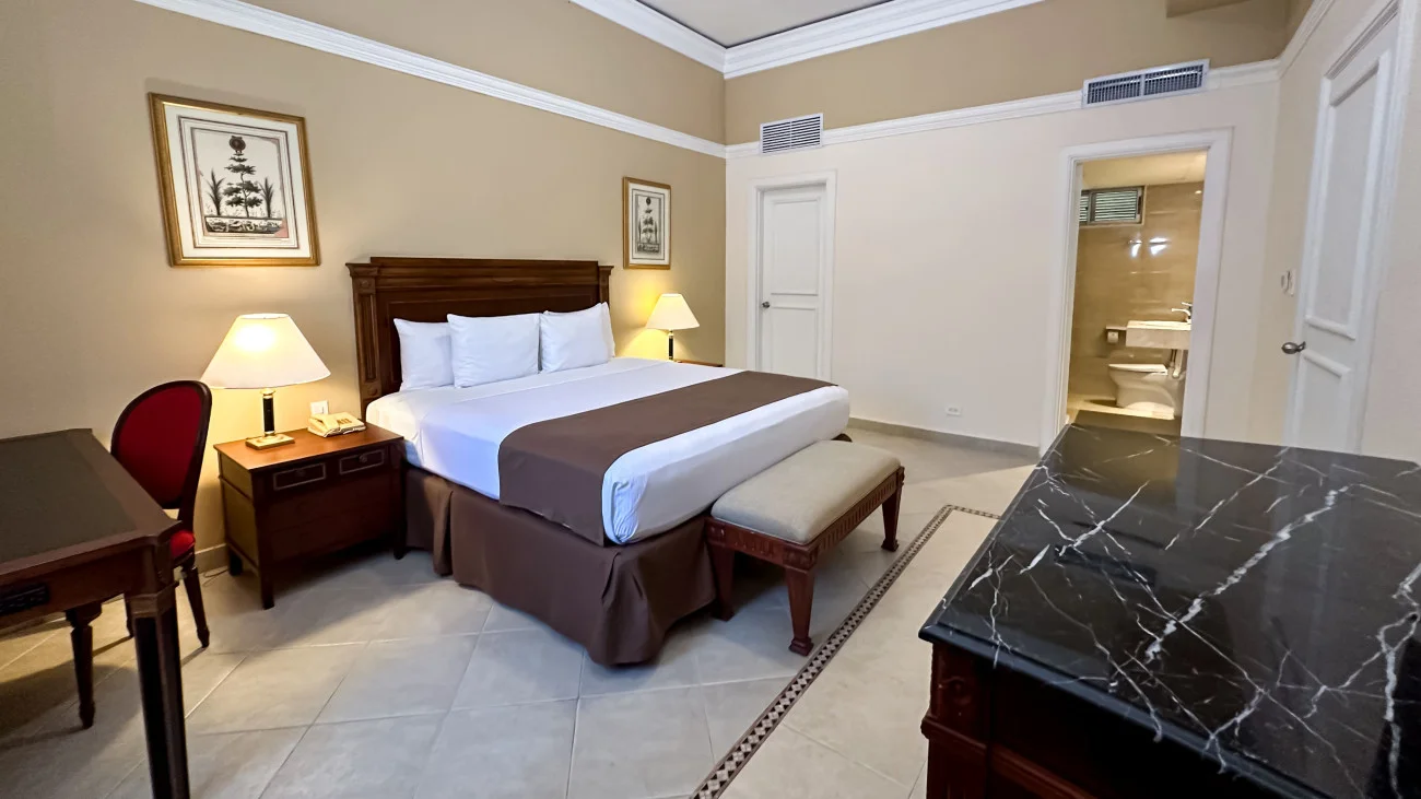 Guest room at Hotel El Prado