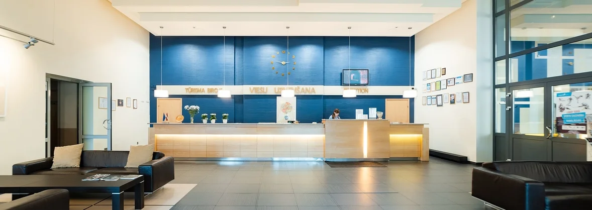 Lobby at Park Hotel Latgola