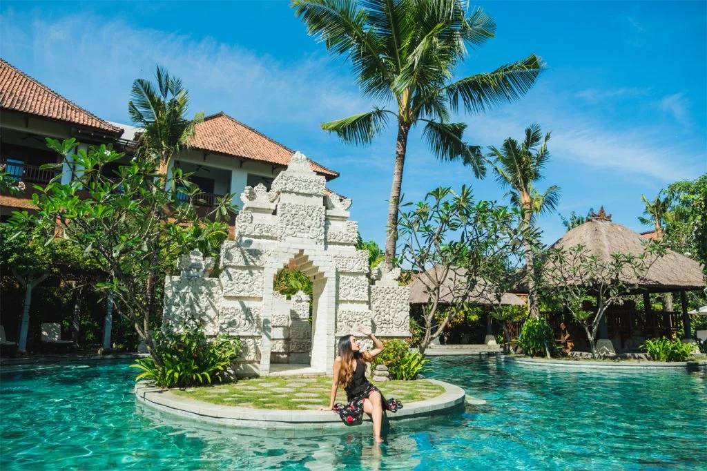 Garden pool at The Alantara Sanur