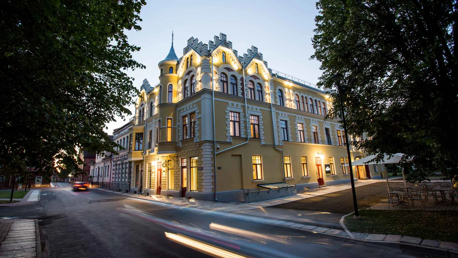 Hotel exterior at Park Hotel Viljandi