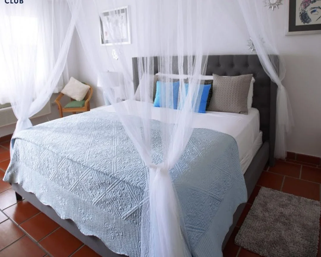 Balcony King guest room at Boho Beach Club