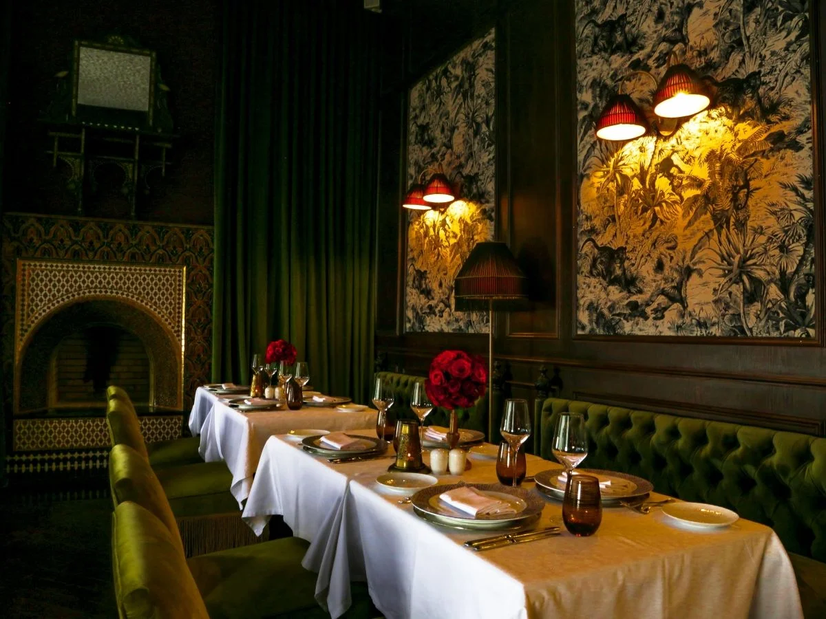 Dining room at Riad Fès
