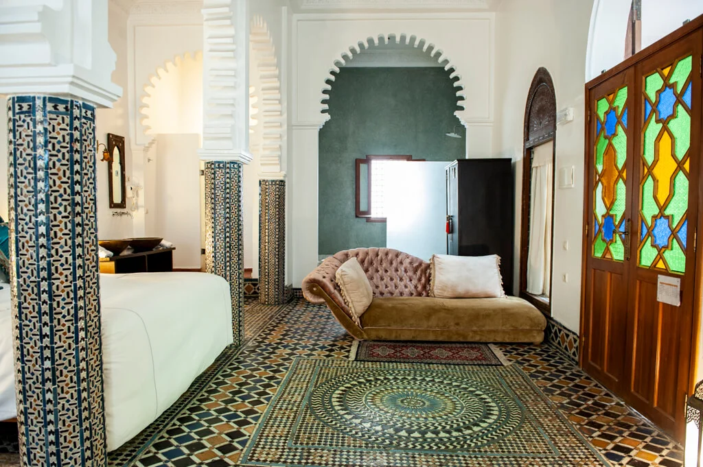Suite interior at Blanco Riad