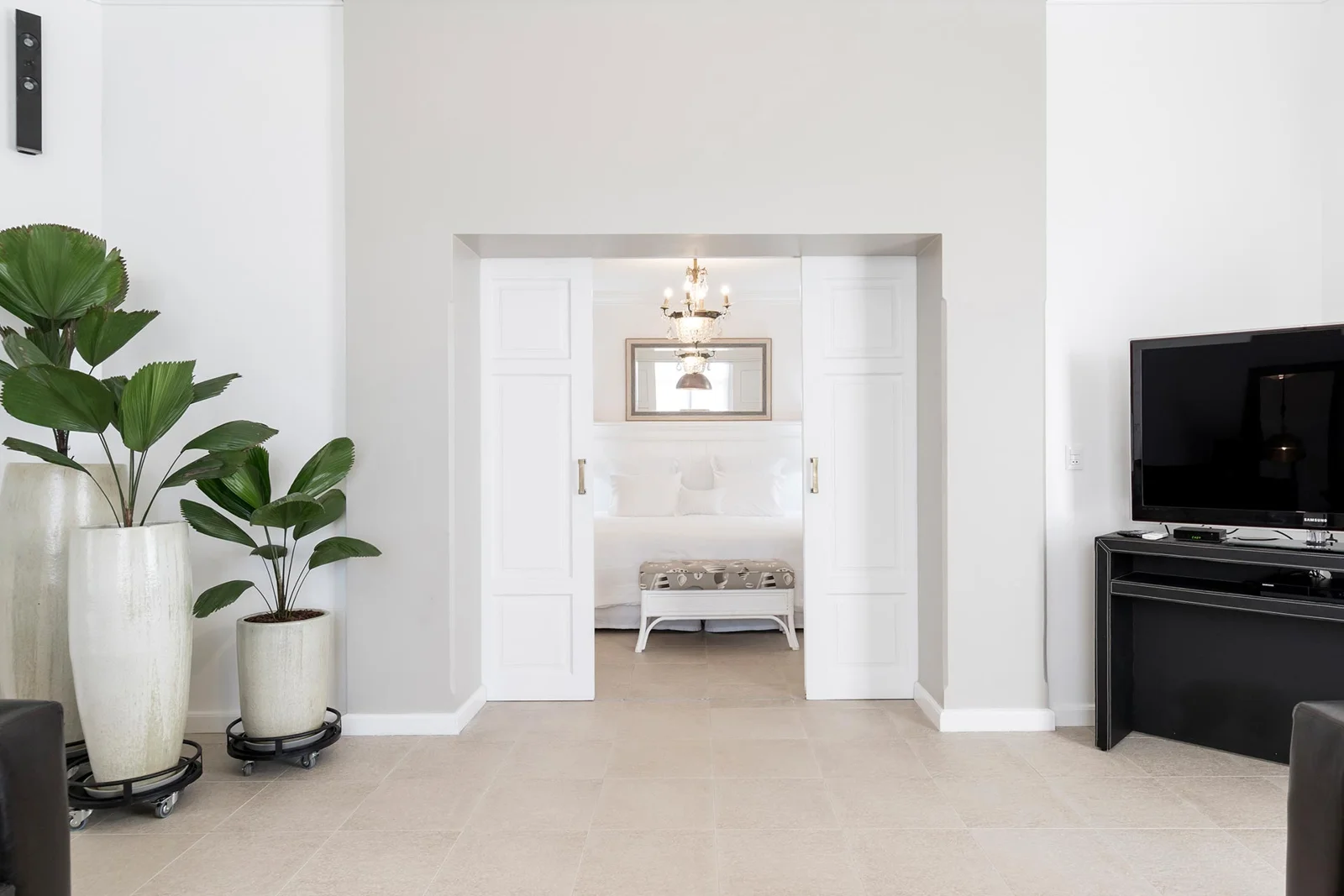 Guest suite at La Misión Hotel Boutique