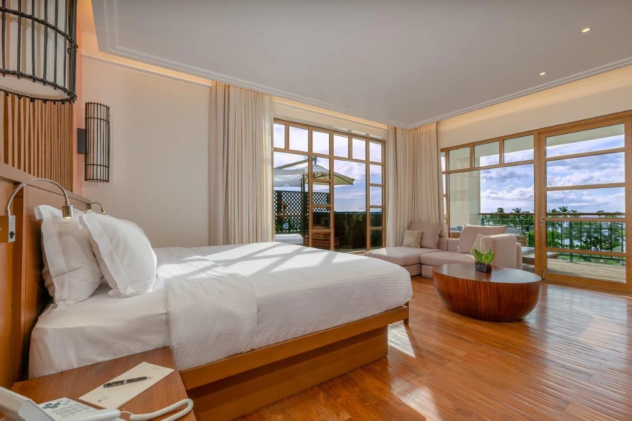 Guest room at Savoy Seychelles Resort & Spa