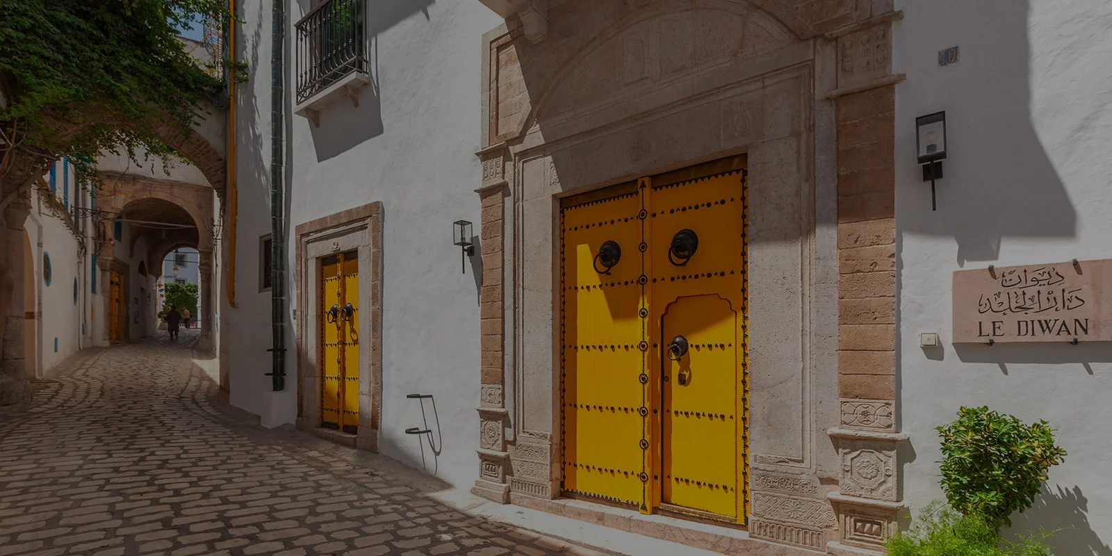 Hotel entrance at Dar El Jeld Hotel & Spa