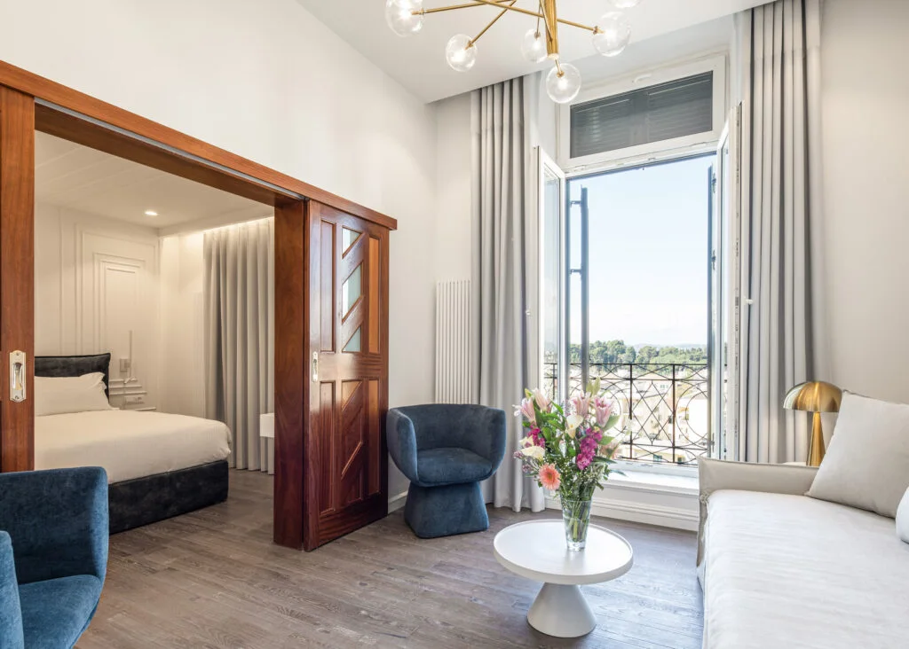 Guest suite at Bella Venezia Historic Boutique Hotel