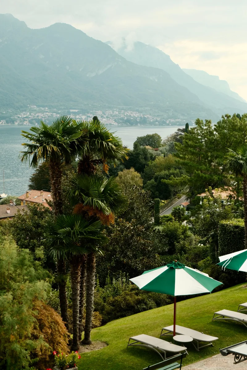 Gardens and lake view at Hotel Belvedere Bellagio