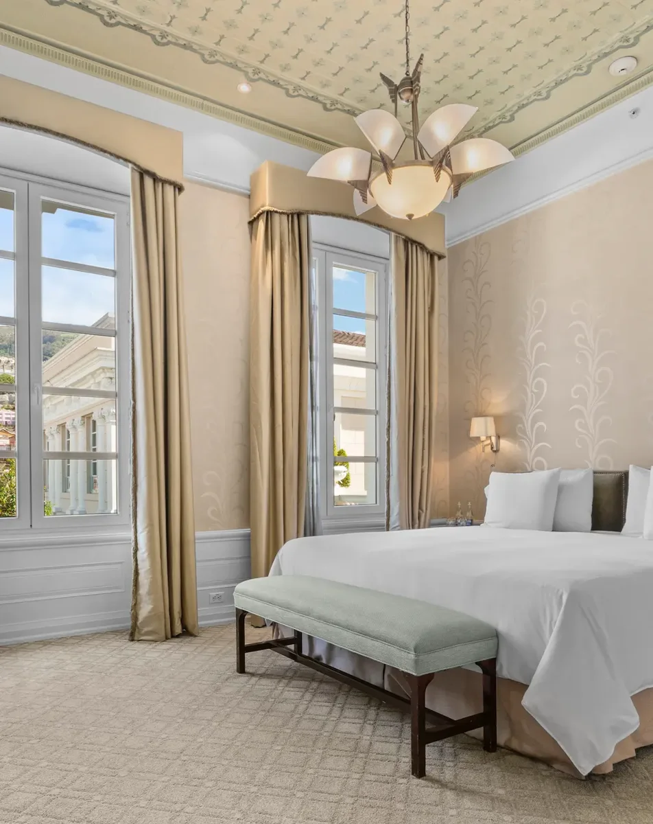 Guest room at Casa Gangotena in Quito