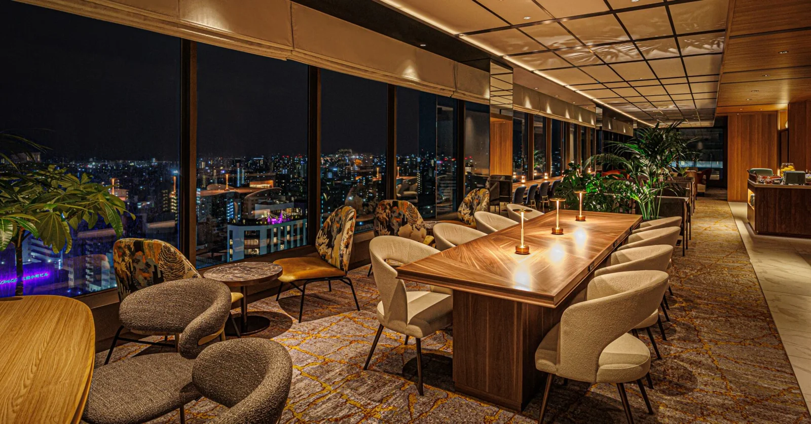 Lounge at ANA Crowne Plaza Hiroshima