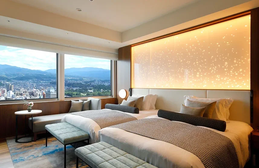 Guest room at Hotel Nikko Kanazawa
