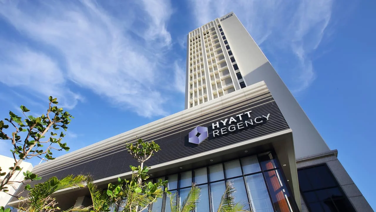 Exterior of Hyatt Regency Naha, Okinawa