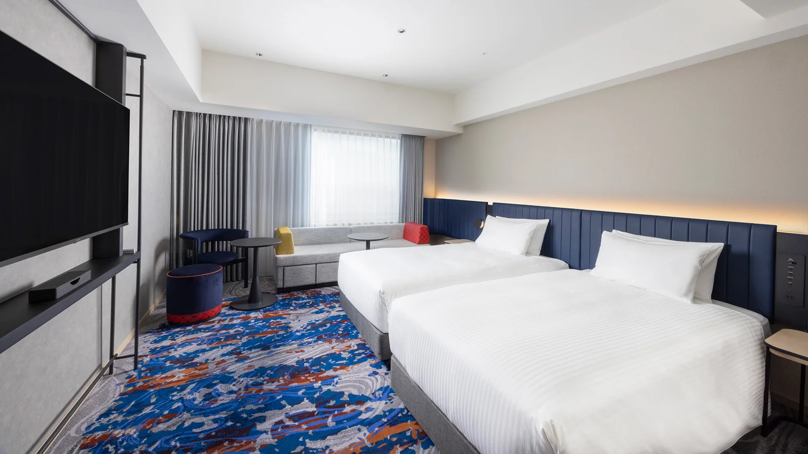 Guest room at Novotel Nara