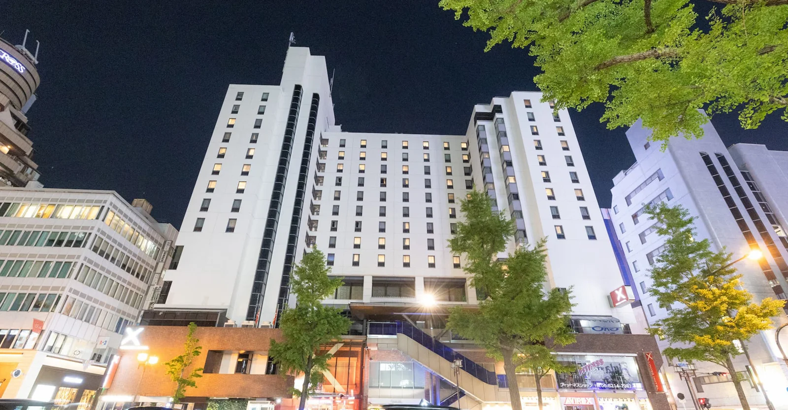 Exterior of Cross Hotel Osaka