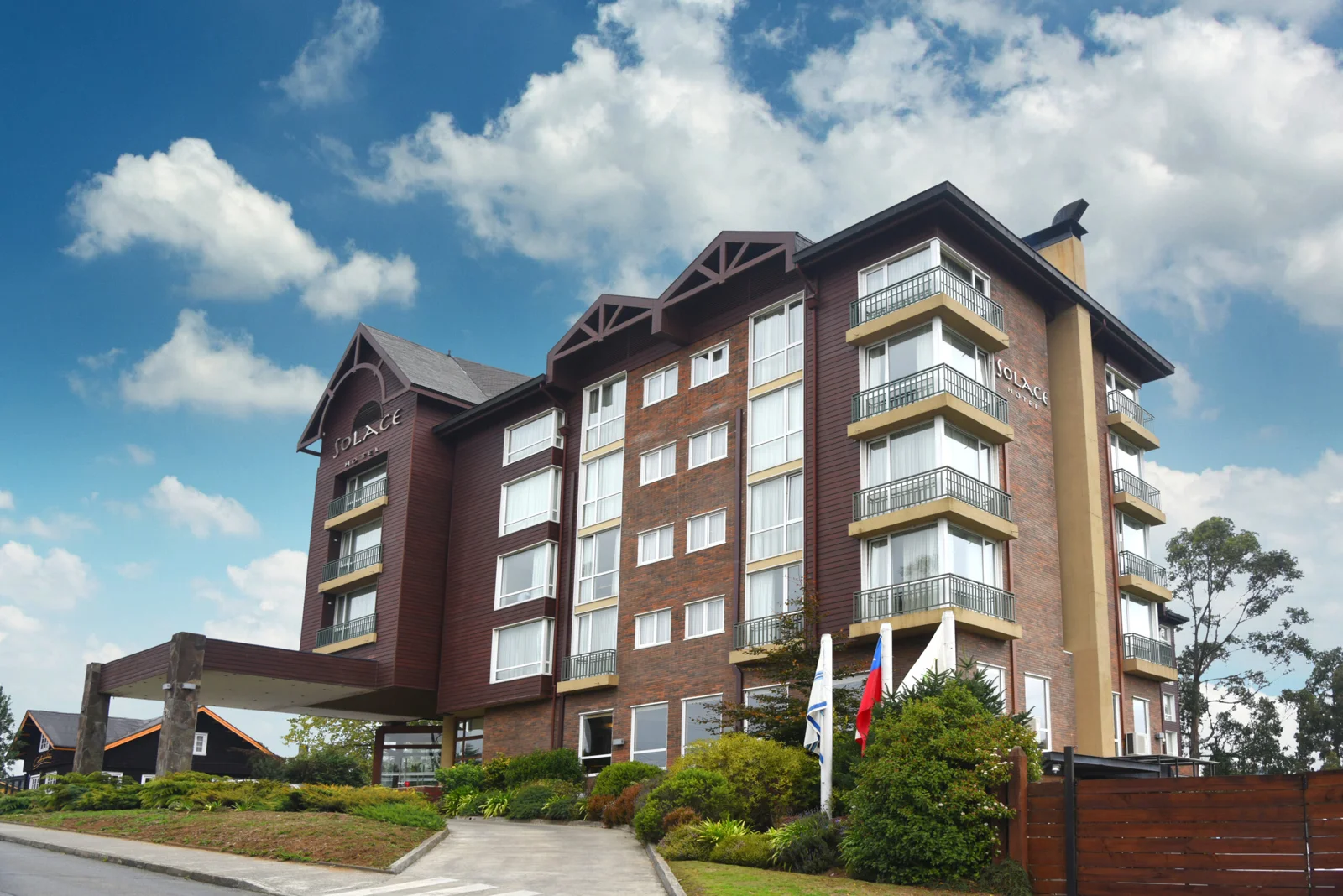 Exterior of Solace Hotel Puerto Varas