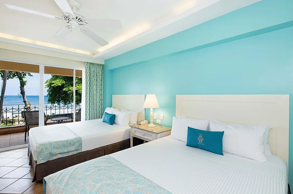Ocean-view guest room at Tamarindo DIRIA Beach Resort