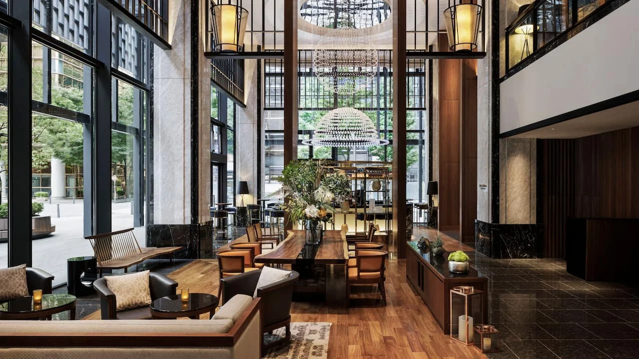 Lobby at Hyatt Regency Yokohama