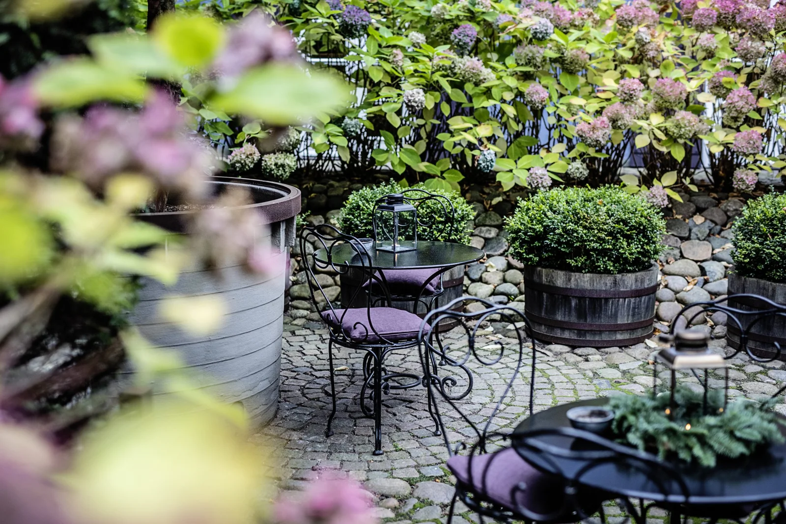 Courtyard at Villa Provence