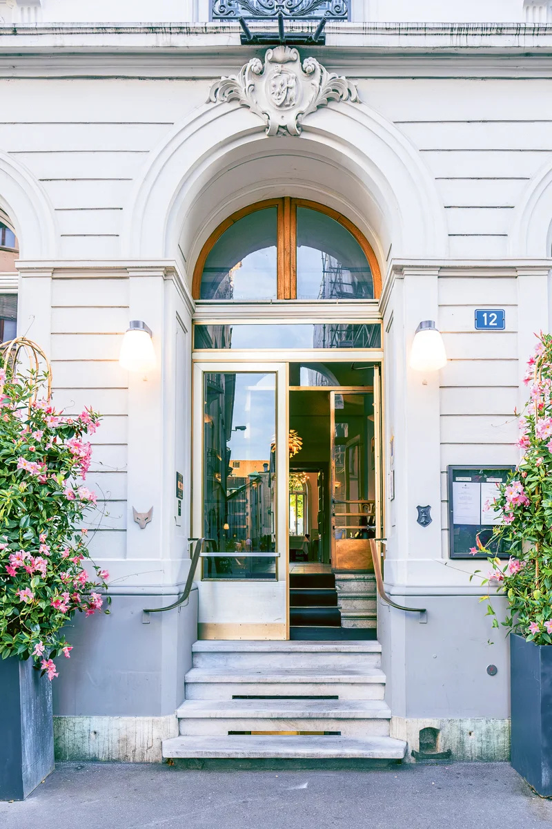 Entrance to Krafft Basel
