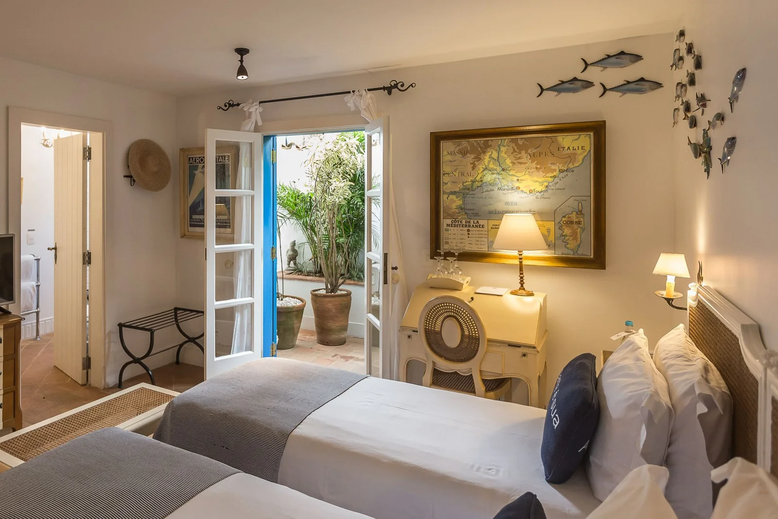 Guest suite at Vila da Santa Hotel Boutique and Spa