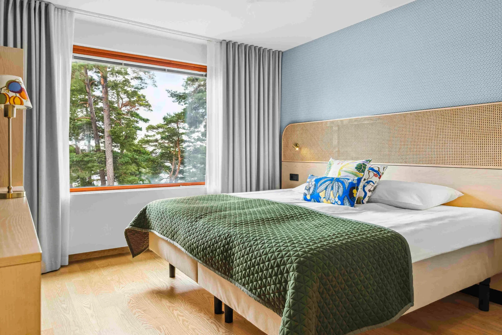 Guest room at Hotel Hanasaari
