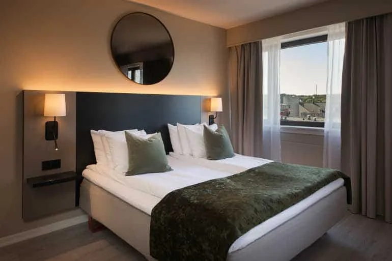 Guest room at Scandic City