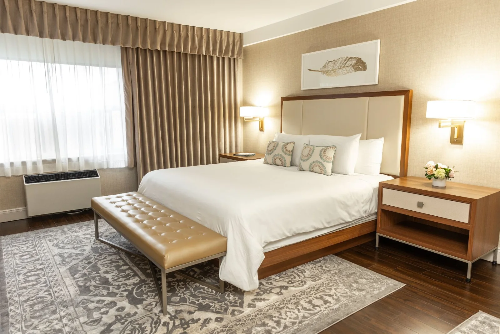 Guest room at Lord Nelson Hotel and Suites