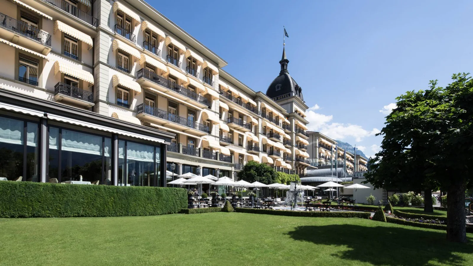 Victoria-Jungfrau hotel exterior