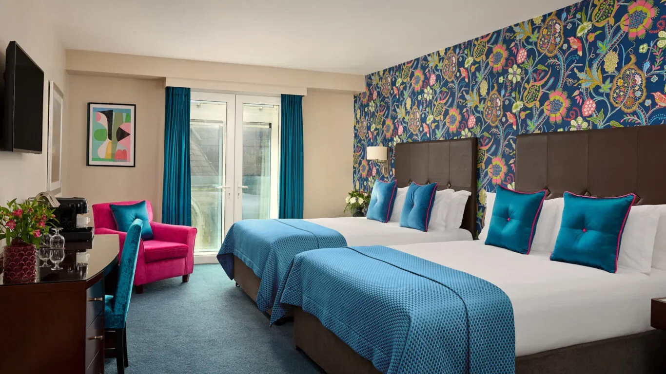 Guest room at The Ross