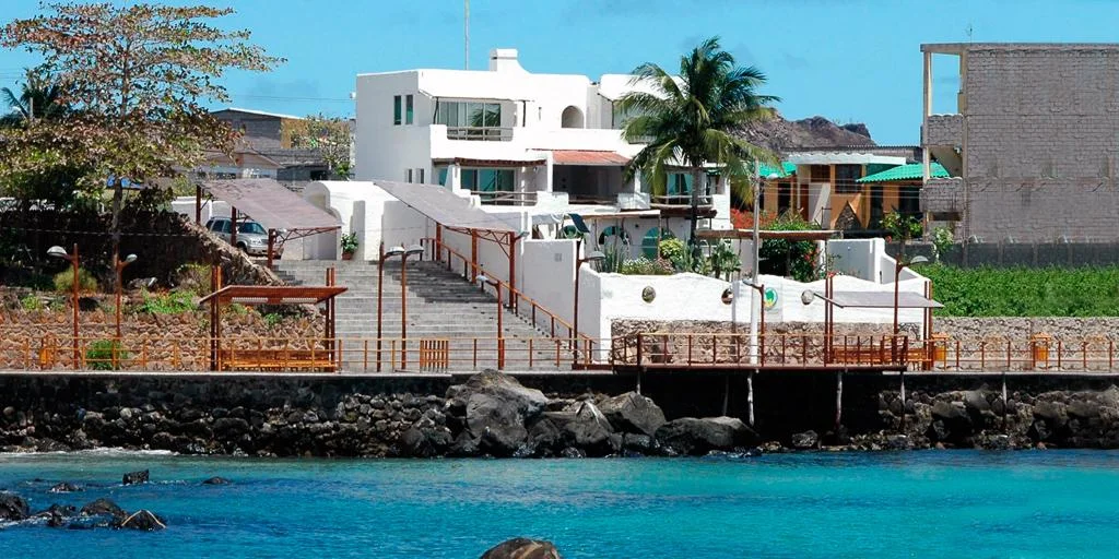 Casa Opuntia viewed from the waterfront