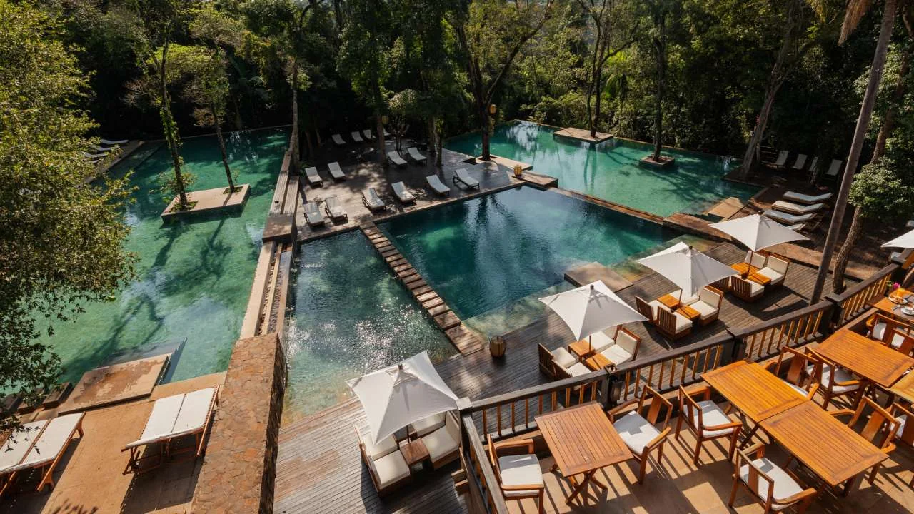 Forest pools at Loi Suites Iguazú