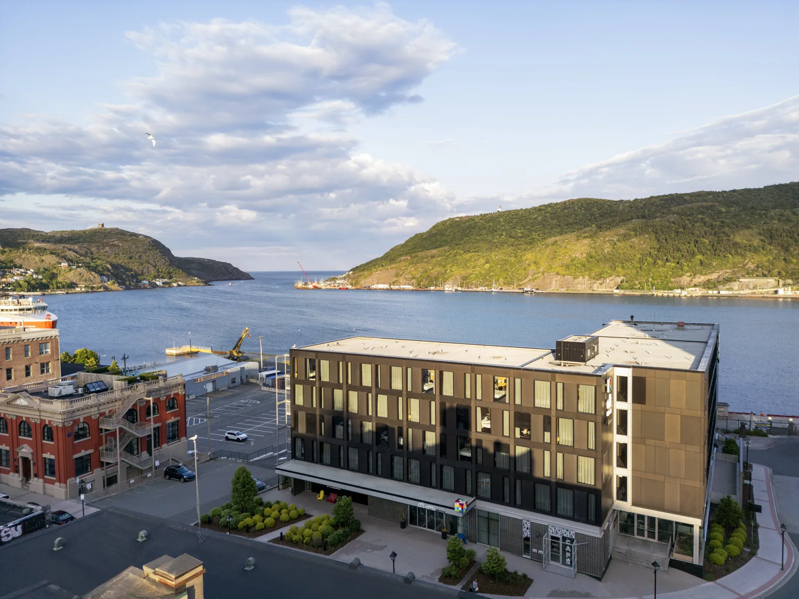 Alt Hotel St. John's overlooking the harbour