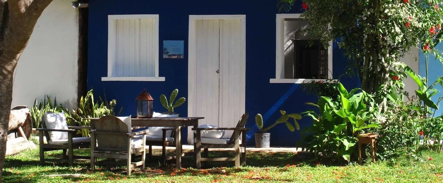 Seu Irênio casa viewed from the Quadrado at UXUA