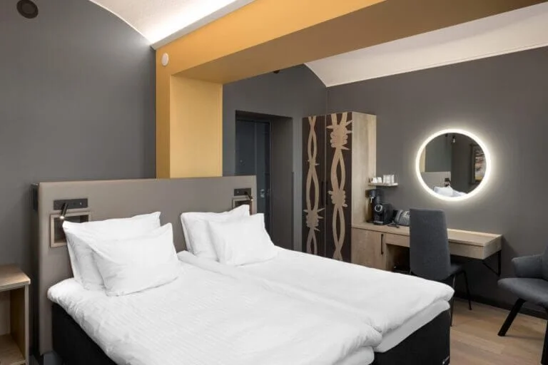 Guest room at Hotel Kakola