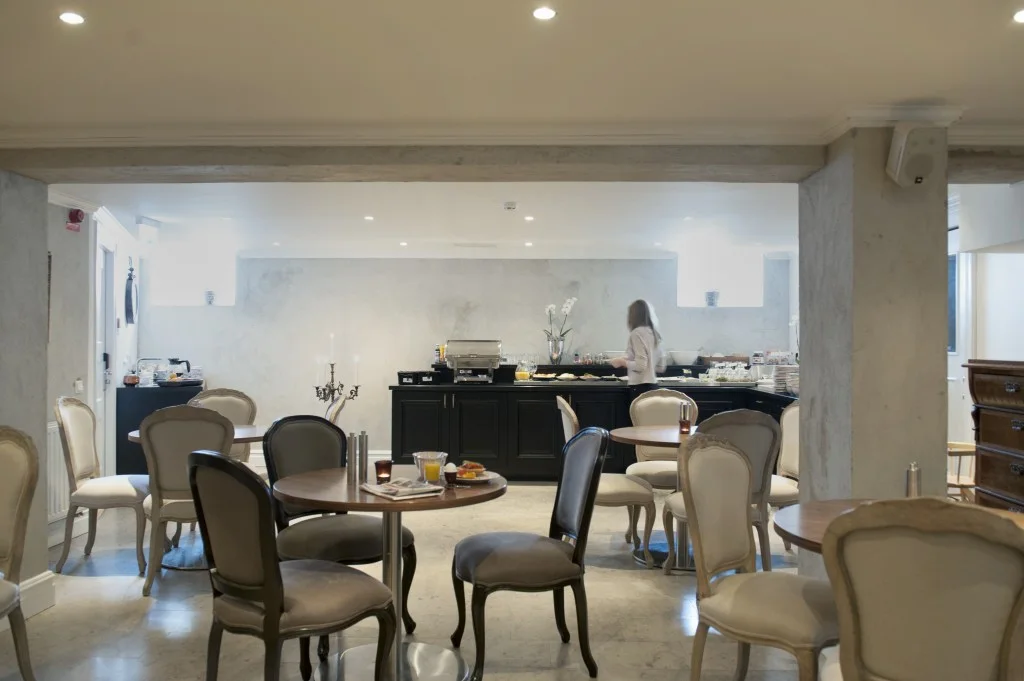 Dining room at Hotell Slottsbacken