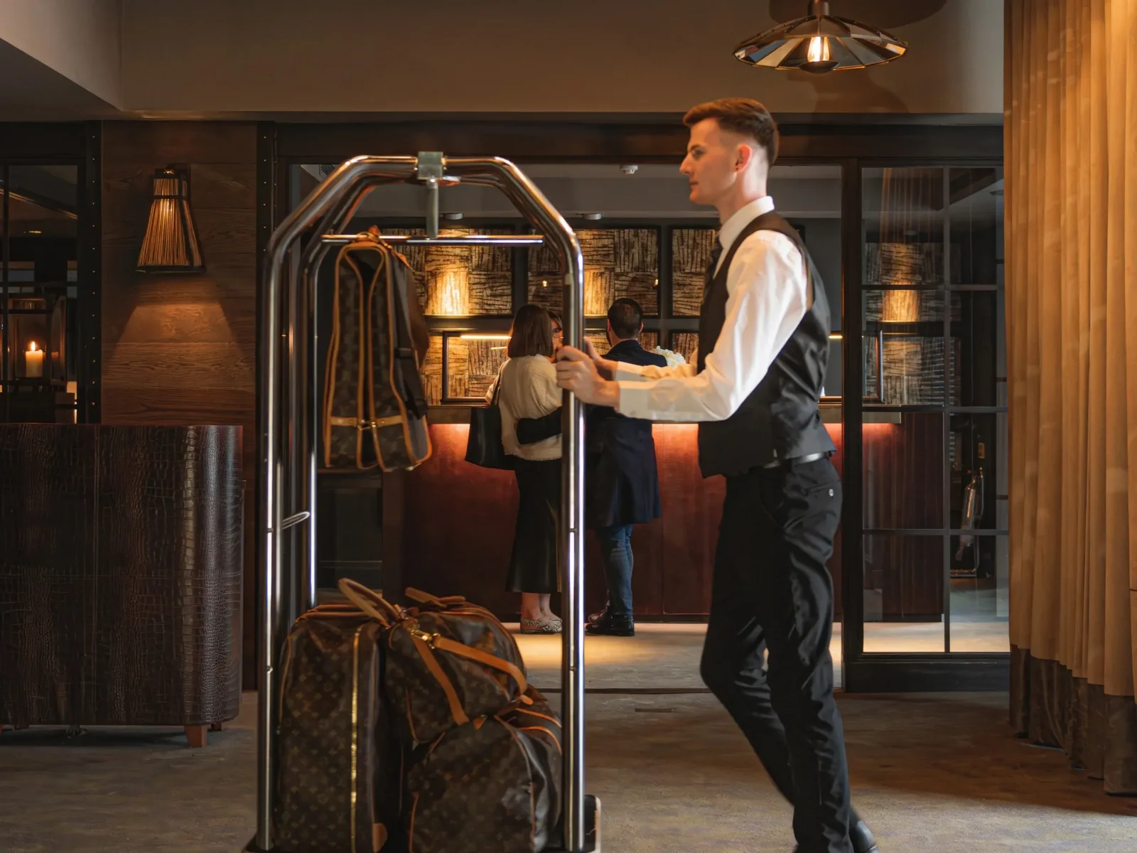 Entrance interiors at Dakota Glasgow