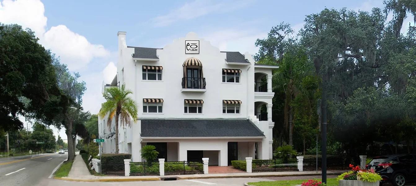 Exterior of Eõ Inn in Orlando