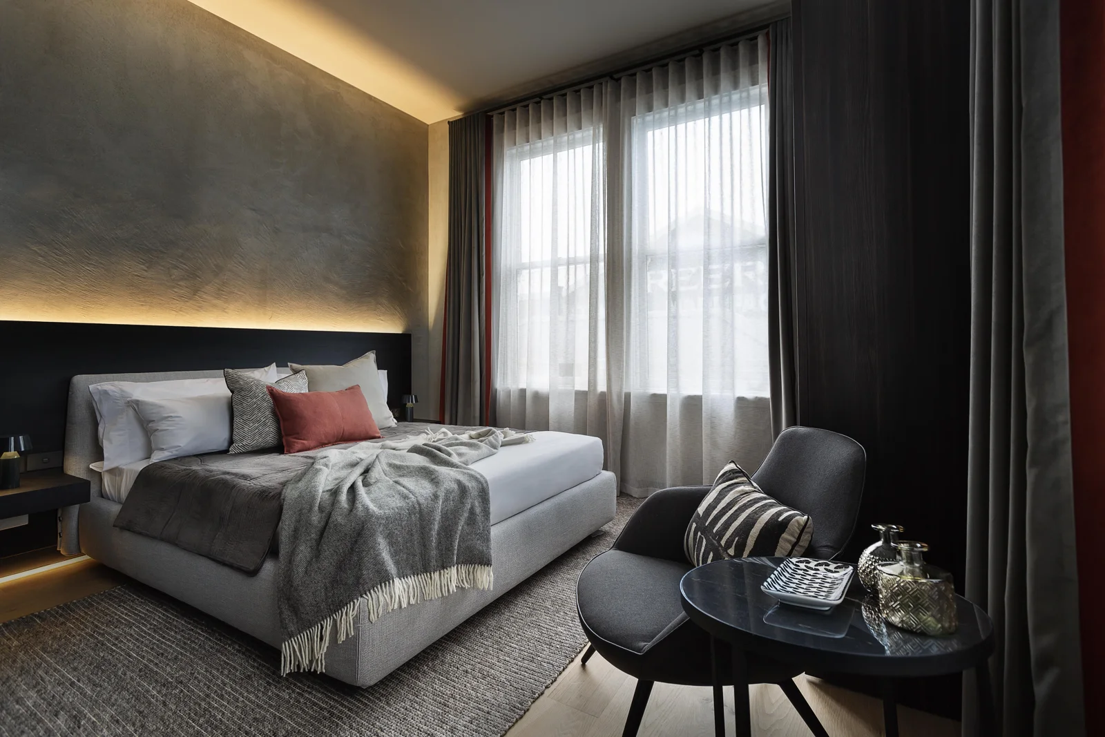 Superior guest room at Hotel Fitzroy curated by Fable in Auckland