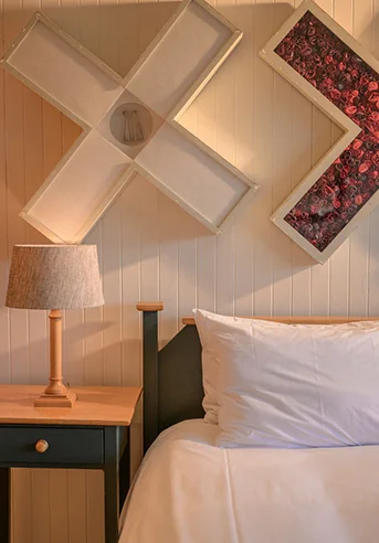 Guest room at Graskop Hotel
