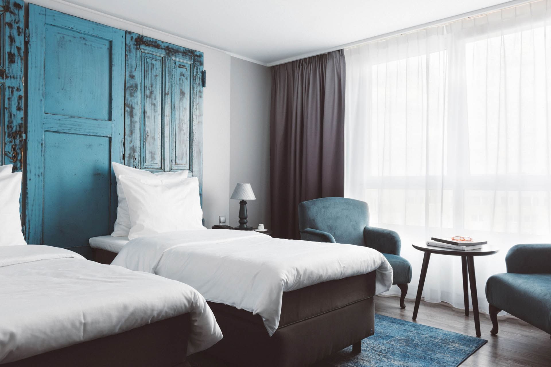 Contemporary guest room at Hotel Berlin, Berlin
