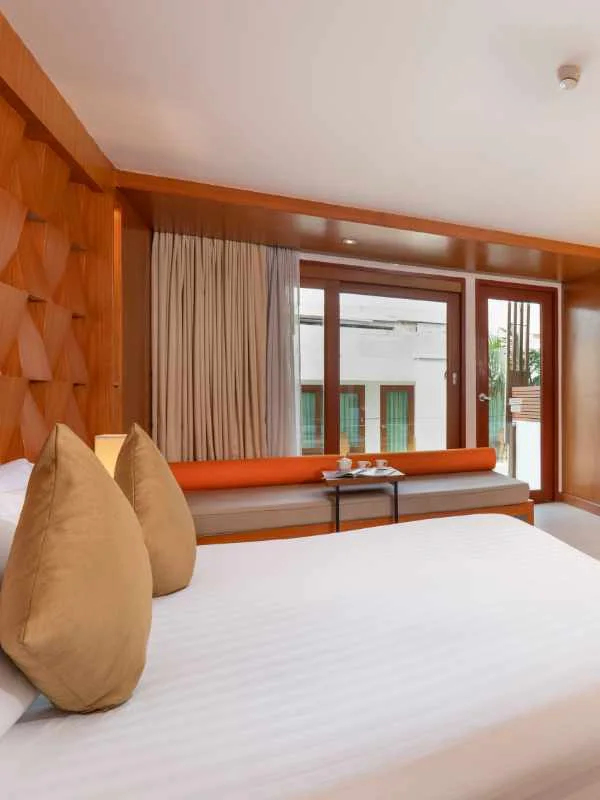 Guest room at La Flora Resort Patong