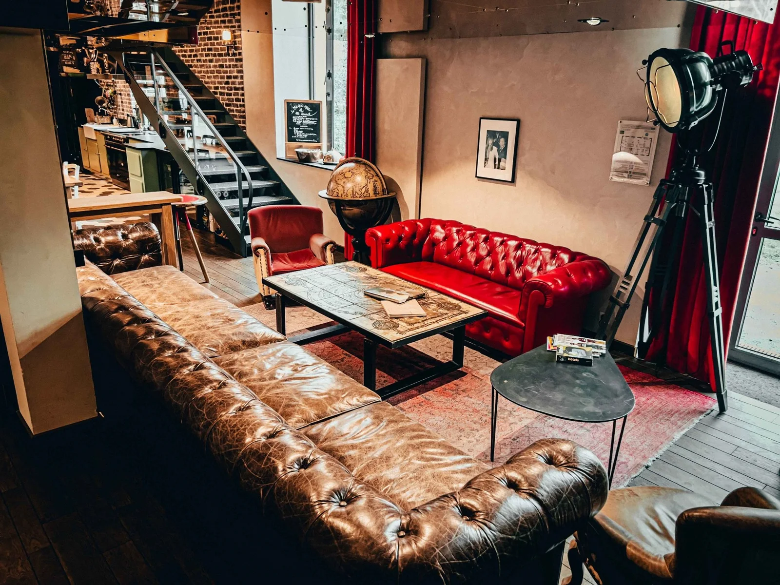 Music lounge at Le Magic Hall in Rennes